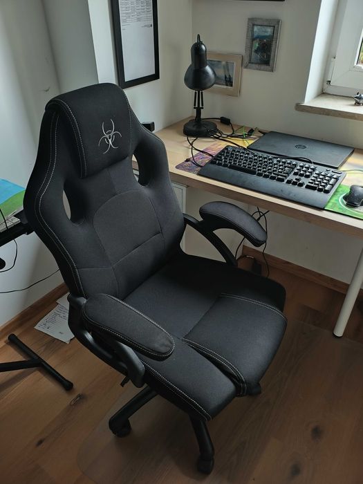 Fotel obrotowy gamingowy dla dziecka Lugano pro