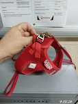 Curli Szelki dla psa Clasp Air Mesh Czerwone S
