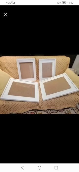 2 Paspatur moldura fotografia madeira preta+Caixilhos para quando.