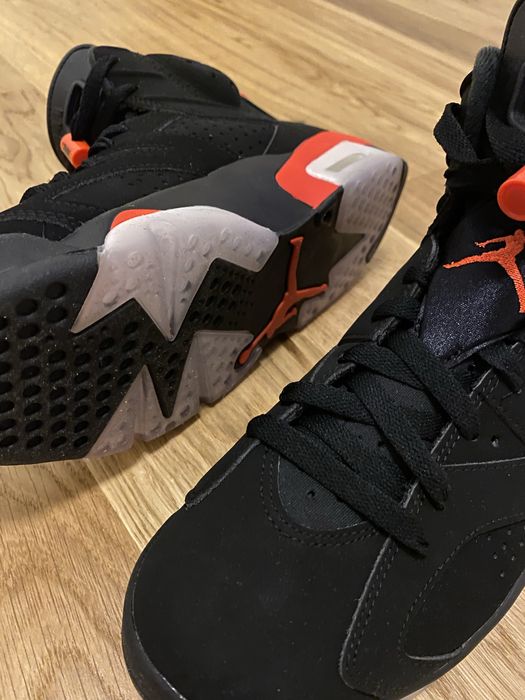 Nike Air Jordan Retro 6 Black Infrared 2019