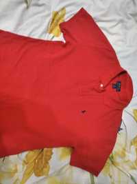 Polo Ralph Lauren,червоно чорна футболка. Розмір  L 14-16  р.