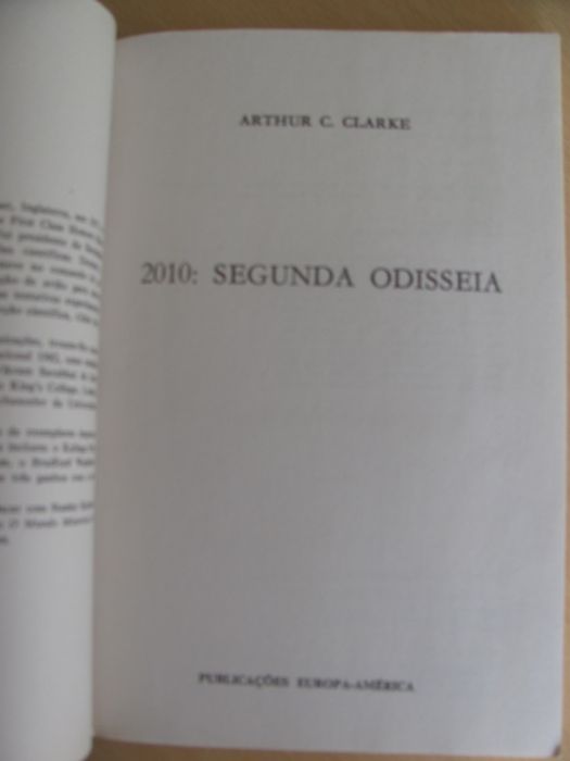 2010 Segunda Odisseia de Arthur C. Clarke