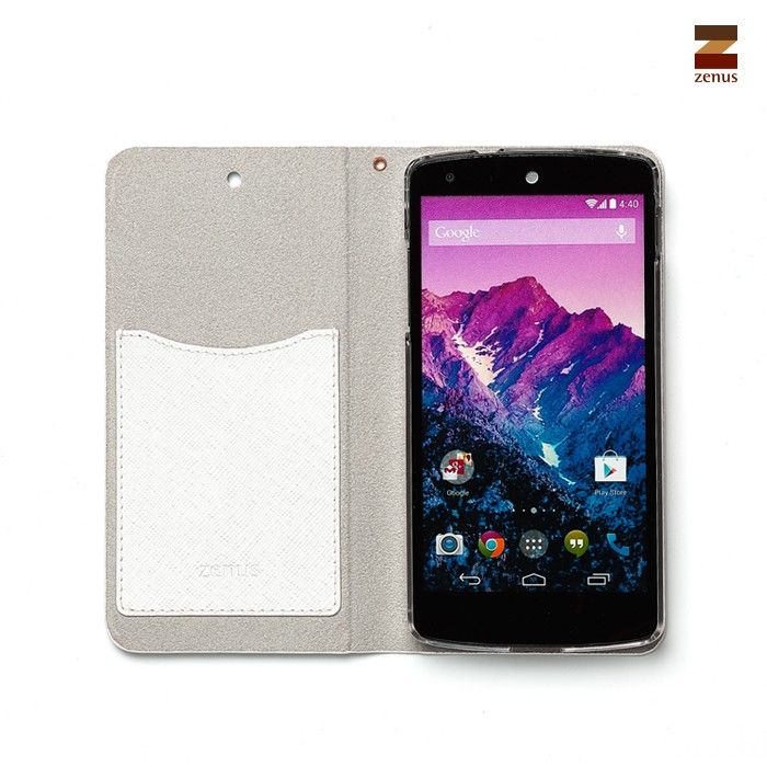 Zenus Minimal Diary LG Google Nexus 5 White