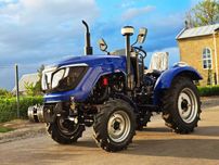 Український оновлений мінітрактор ДМТЗ 255Х, 3 циліндри, 4х4, вага1250