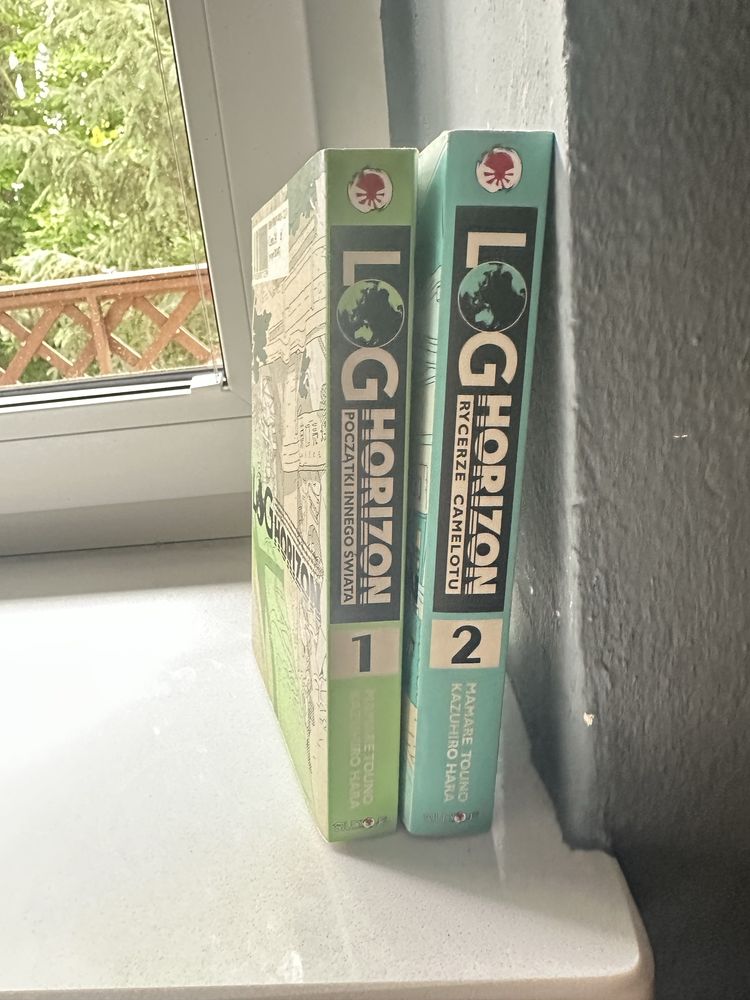 Log Horizon Light Novel tom 1-2