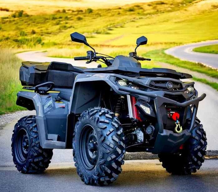 QUAD ODES 650 4X4 2025 New face, wyciągarka, led, dostawa cała PL