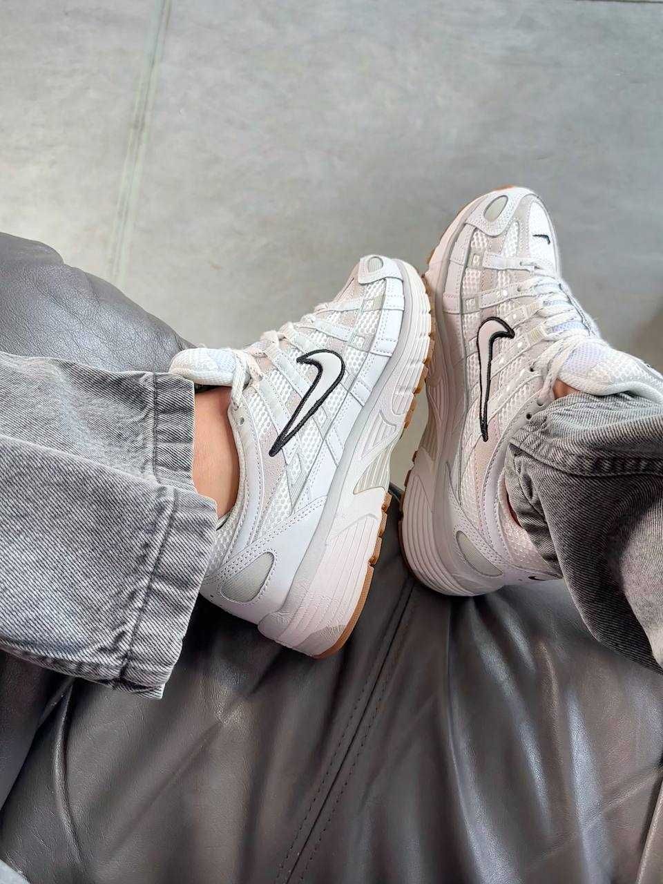 Кросівки Nike P-6000 Summit White Light Bone / кроси Найк П-6000