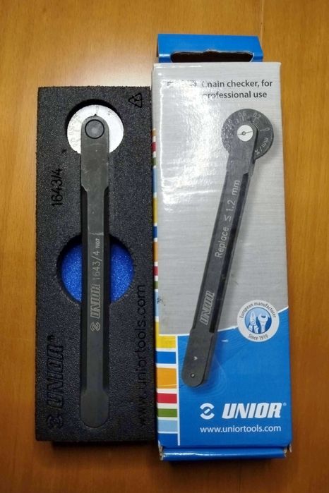 Przymiar do pomiaru zużycia łańcucha Unior 1643/4