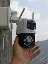 Поворотна камера imou, зовнішня wi-fi відео камера cruiser dual 2 10мп