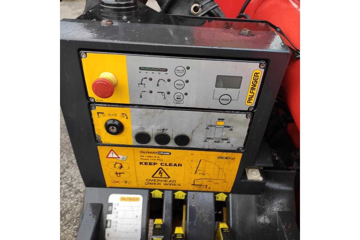 hds manipulator palfinger pk13001 radio hiab fassi terex