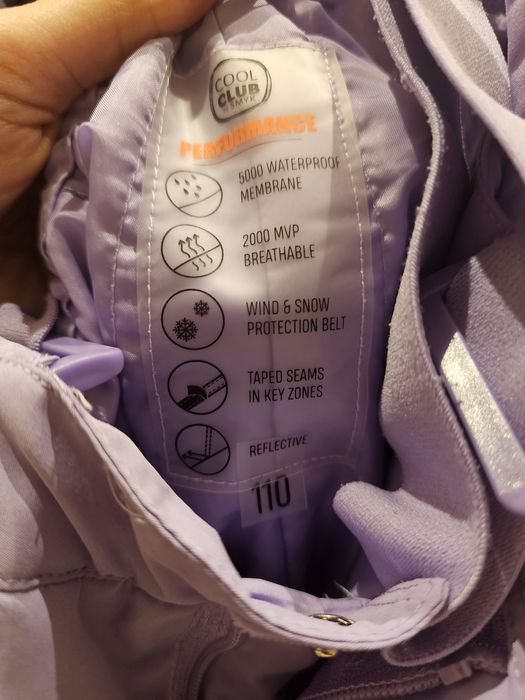 Kurtka + spodnie + rekawiczki zimowe