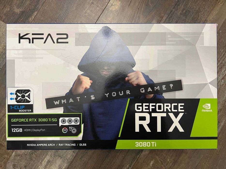 (452$) Видеокарта топовая 12Gb RTX 3080 Ti KFA2 (+гарантия)