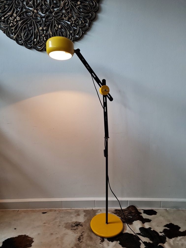 Lampa stojąca, proj.Richarda Essiga lata 70,Mid-century modern,UNIKAT