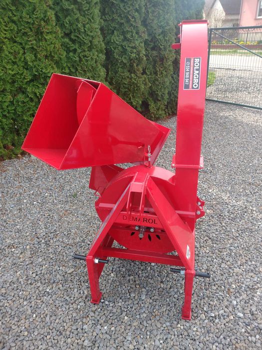 Rozdrabniacz gałęzi rębak tarczowy R-13 podwójny wylot