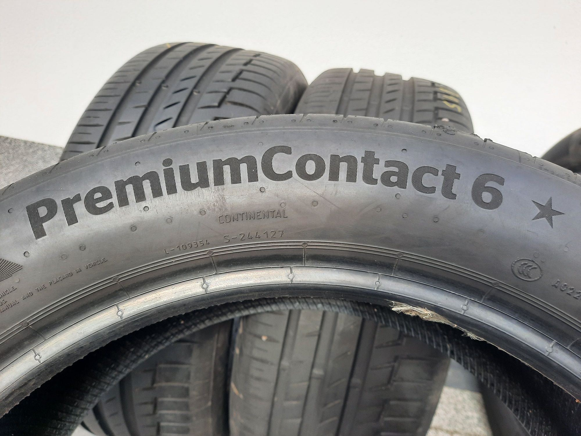 4 opony 225/50 R18 Continental PremiumContact 6 7mm 2020r