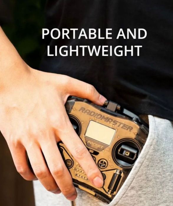 В наявності Radiomaster Pocket ELRS 2.4 M2 FCC пульт для FPV дрона
