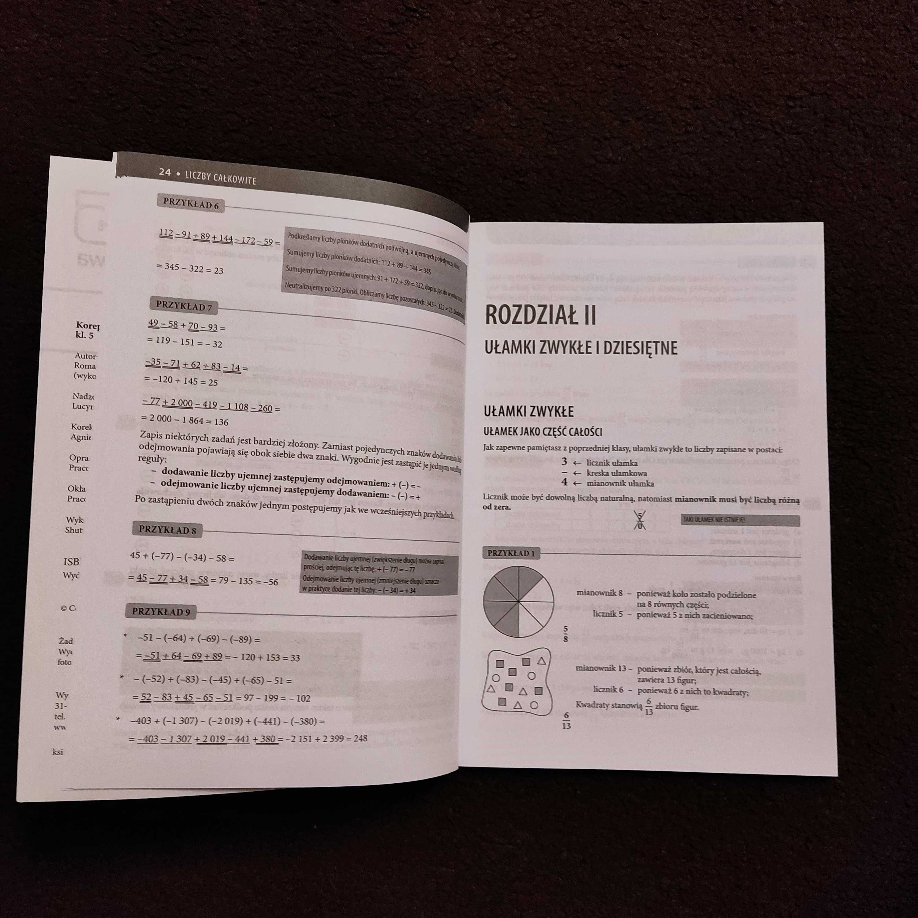Matematyka klasa 5 korepetycje