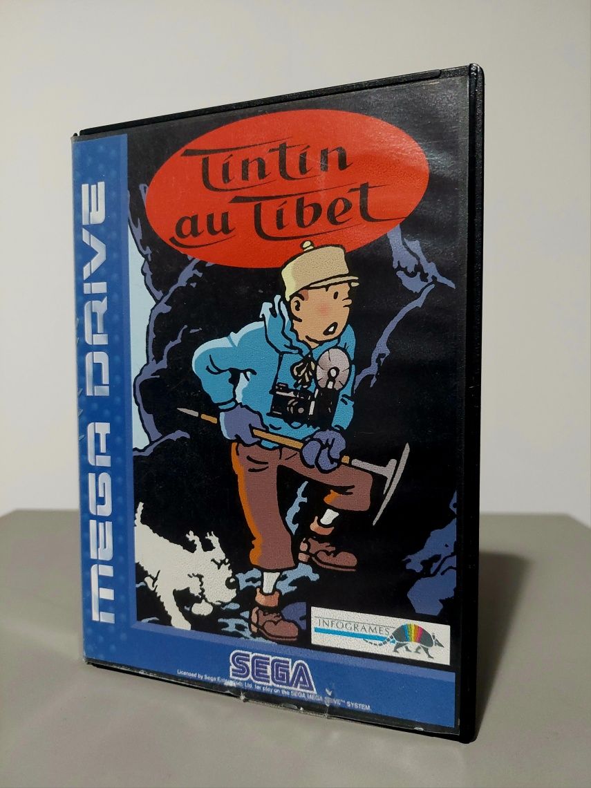 RETRO Gaming - SEGA Mega Drive - Tintin au Tibet