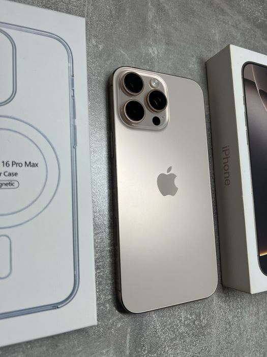 Iphone 16 Pro Max 256 gb , Neverlock , Айфон 16 Про Макс , 100% Apple