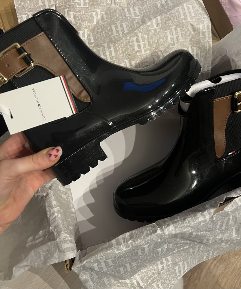 Nowe kalosze Tommy Hilfiger