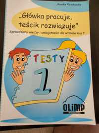 Sprawdziany i testy dla ucznia klasy I Olimp