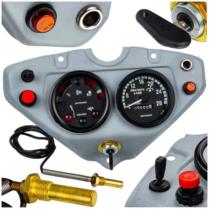 Tablica zegarów C-355 C-360 kompletna z zegarami