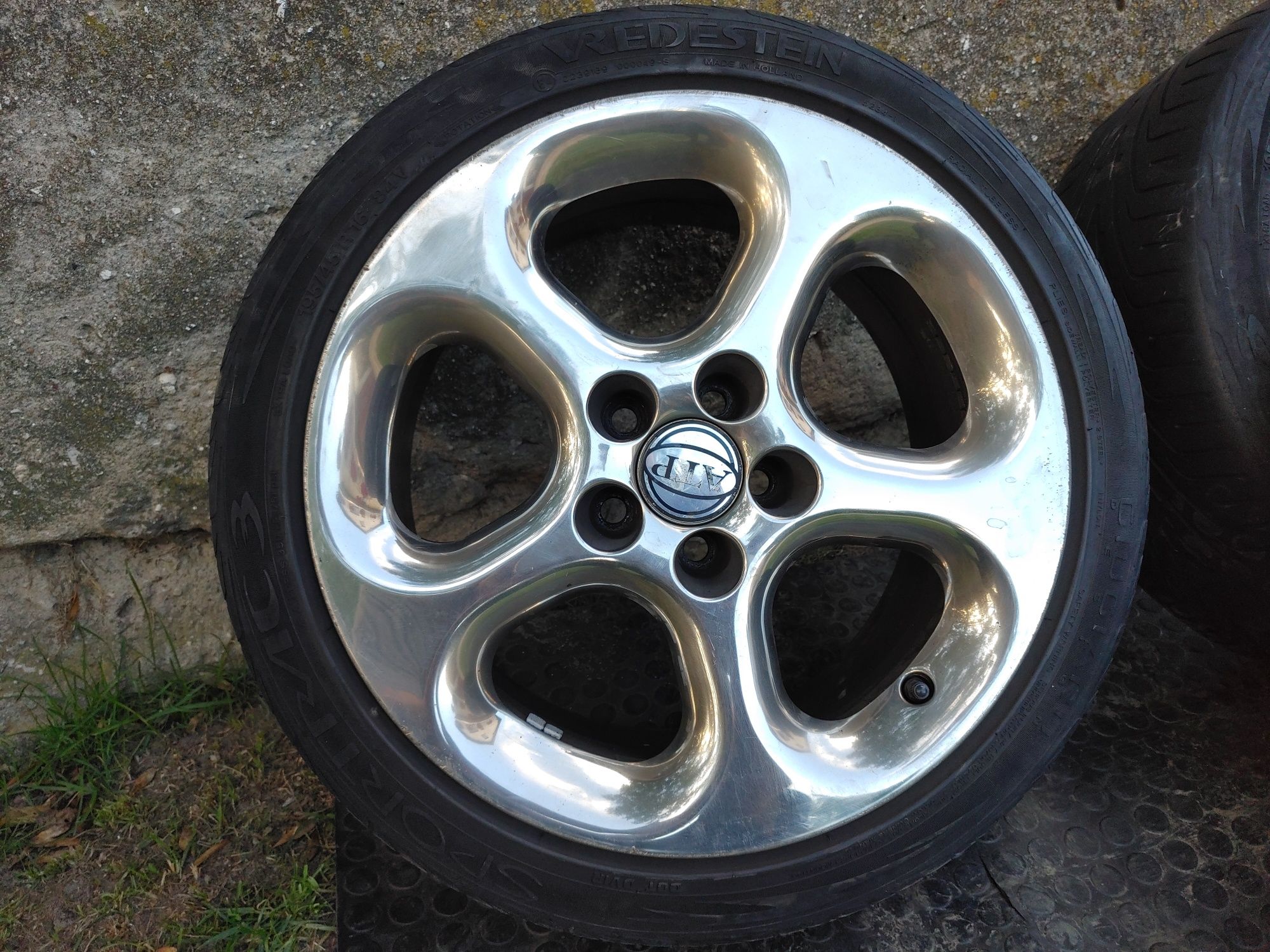 Alufelgi ATP 7.5Jx16 5x100 ET35 chrom VW Audi Skoda