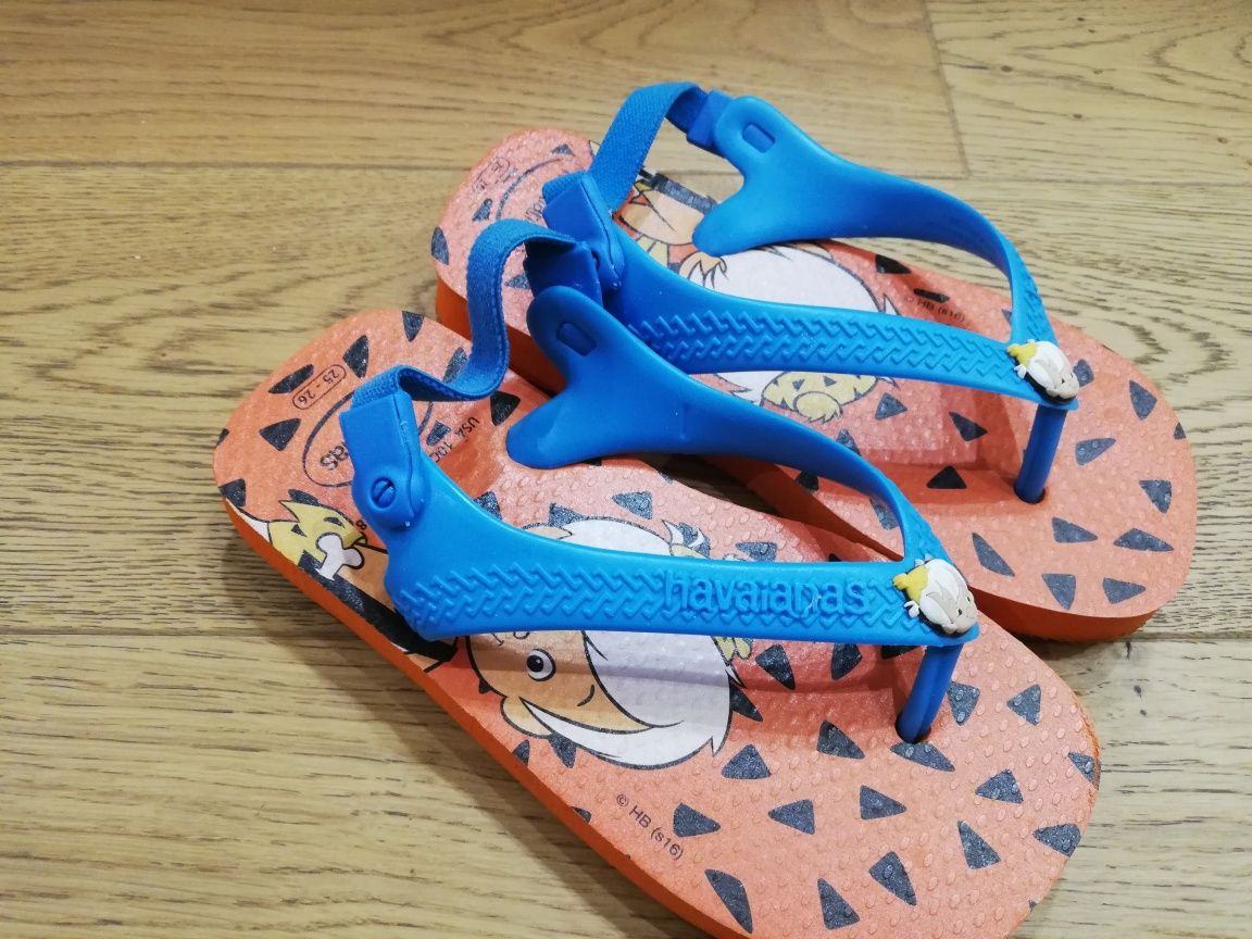 Klapki dziecięce Havaianas japonki sandały na plażę rozmiar 27 28