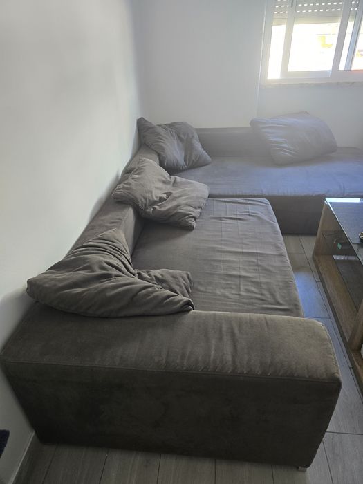 Vendo sofá chaise longue