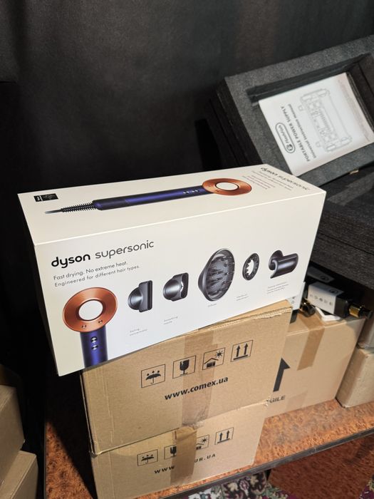 Фен dyson supersonic hd07 Prussian Blue/Rich Copper