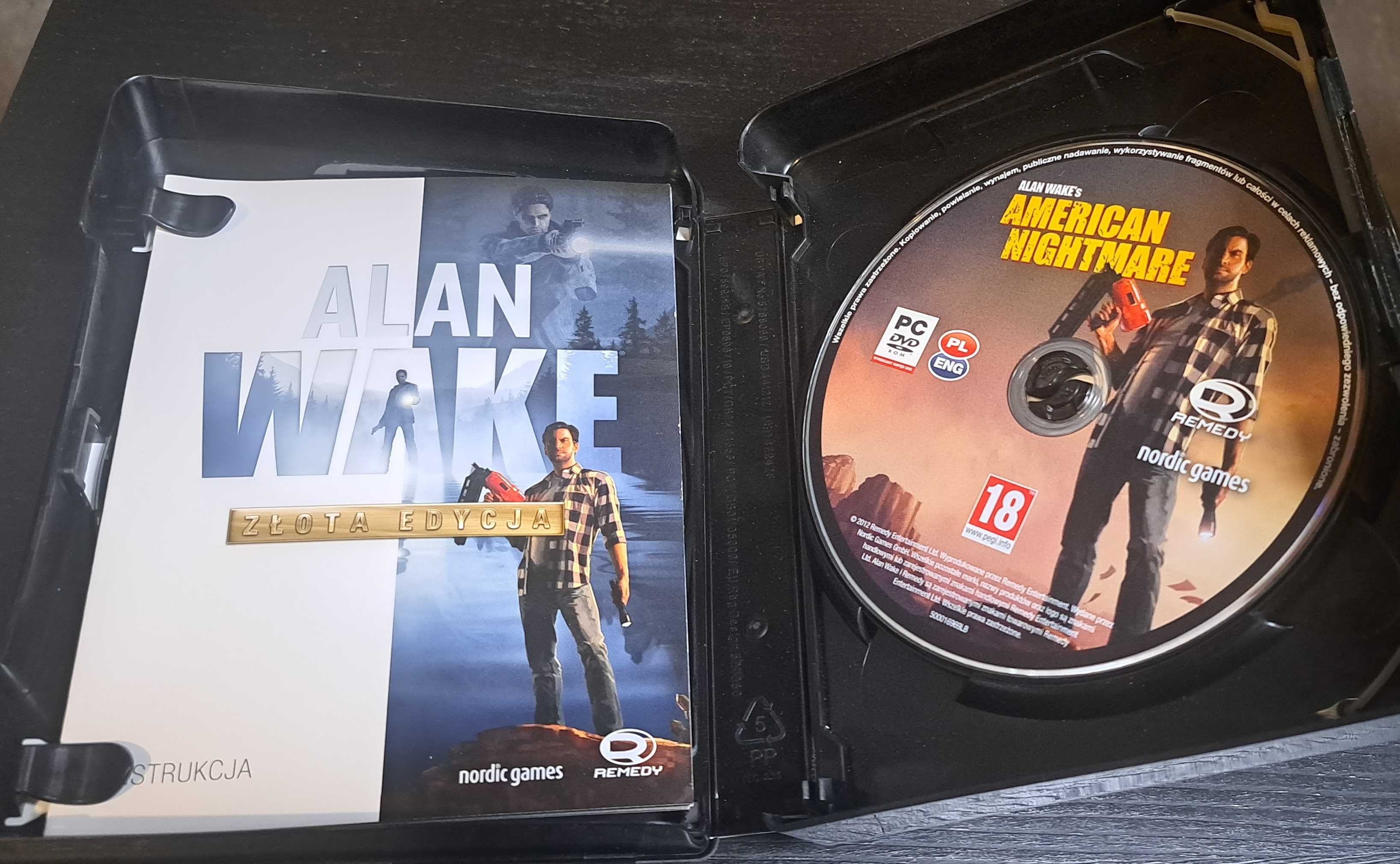 ALAN WAKE złota edycja gra na PC