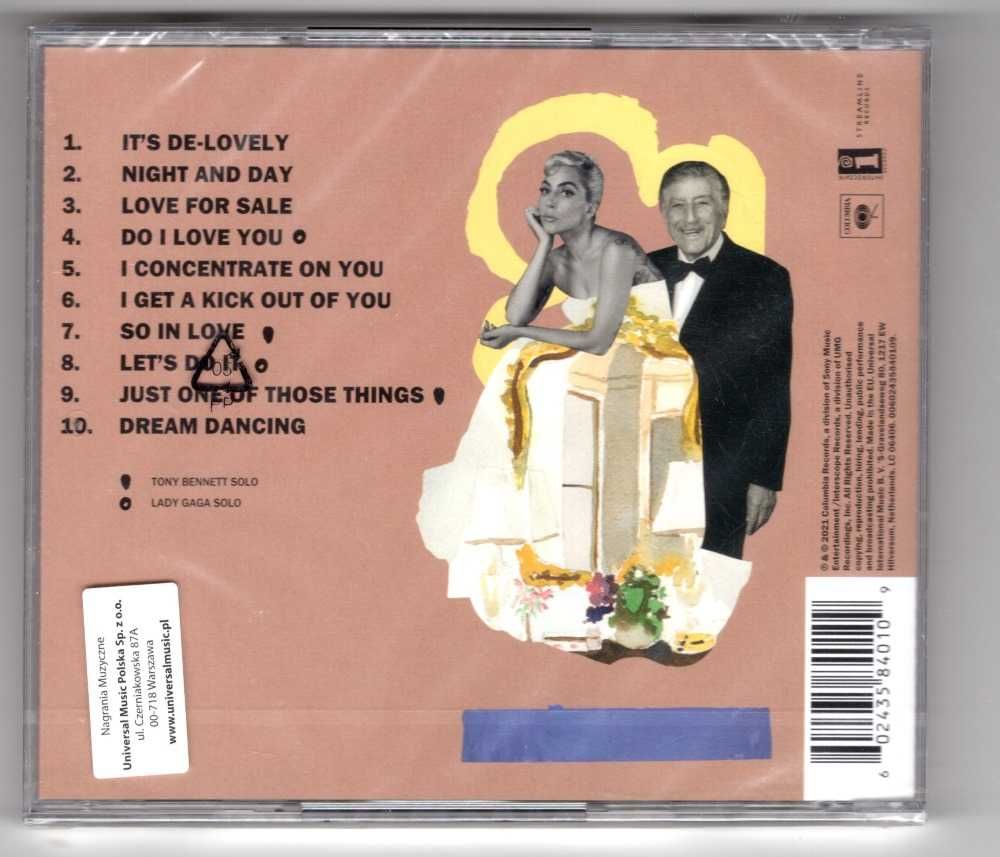 Tony Bennett, Lady Gaga - Love For Sale (CD)