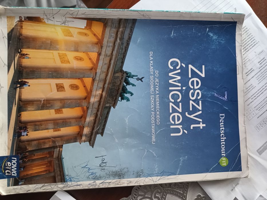 Zeszyt ćwiczeń do niemieckiego klasa 7