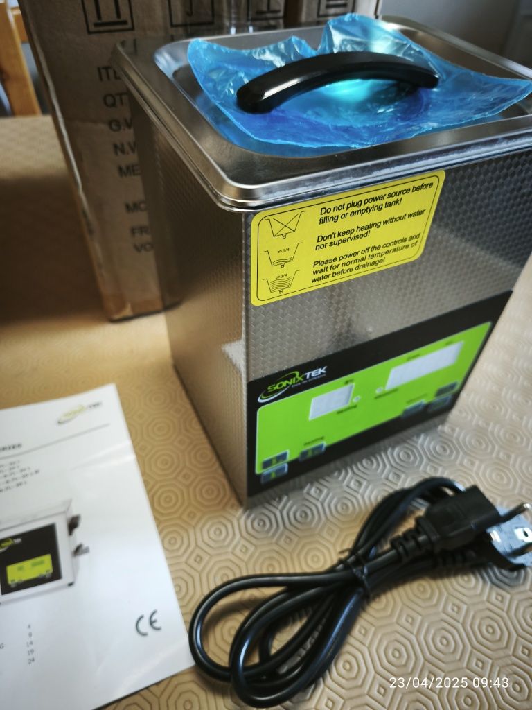 Máquina limpeza Ultra Sons  2L 60 W
