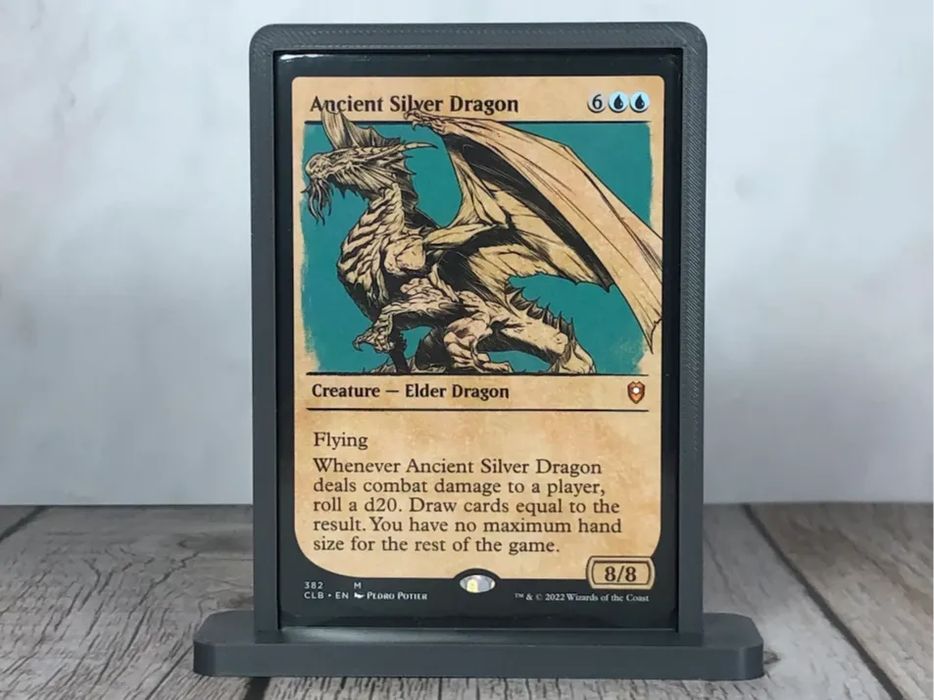 Suporte para Cartas Magic The Gathering (com protetor)
