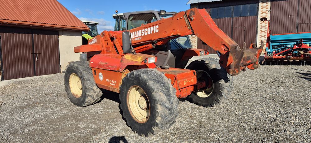 Ładowarka teleskopowa Manitou MLT 632 Turbo oryginał 1998r Brutto