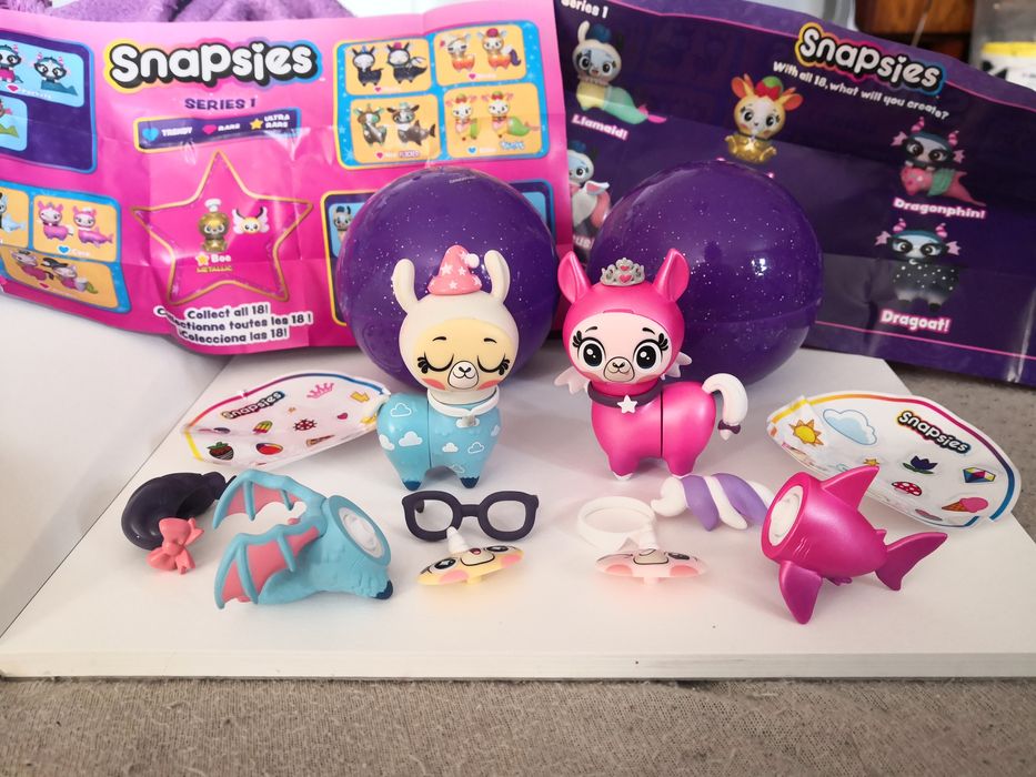 Figurki snapsies funko pop lama jednorożec zabawki dla dzieci prezent