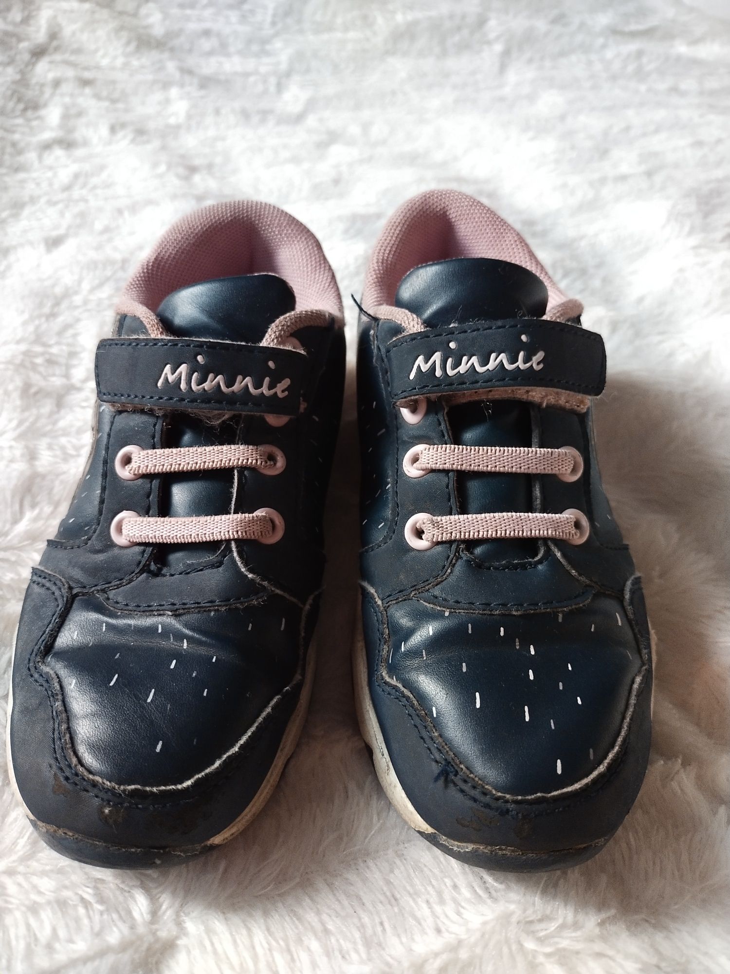 Buty dziewczęce Disney Minnie diody 30 * 19 cm
