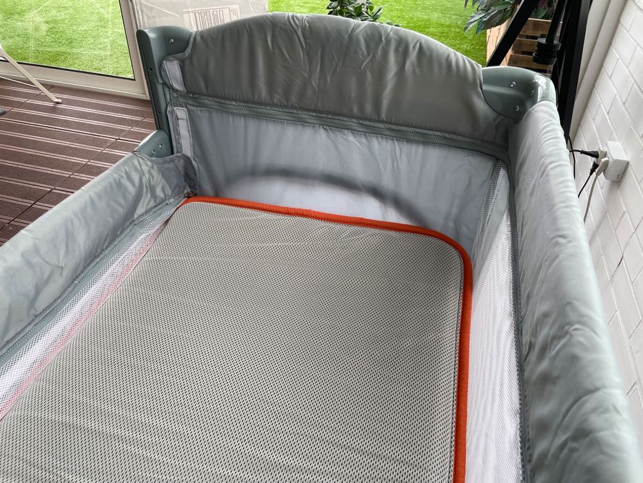 Cama de viagem bebe asalvo + colchão Ecus goli tech