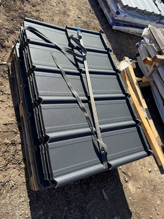 Promocja ! Blachodachówka modułowa Claro  7016 mat !