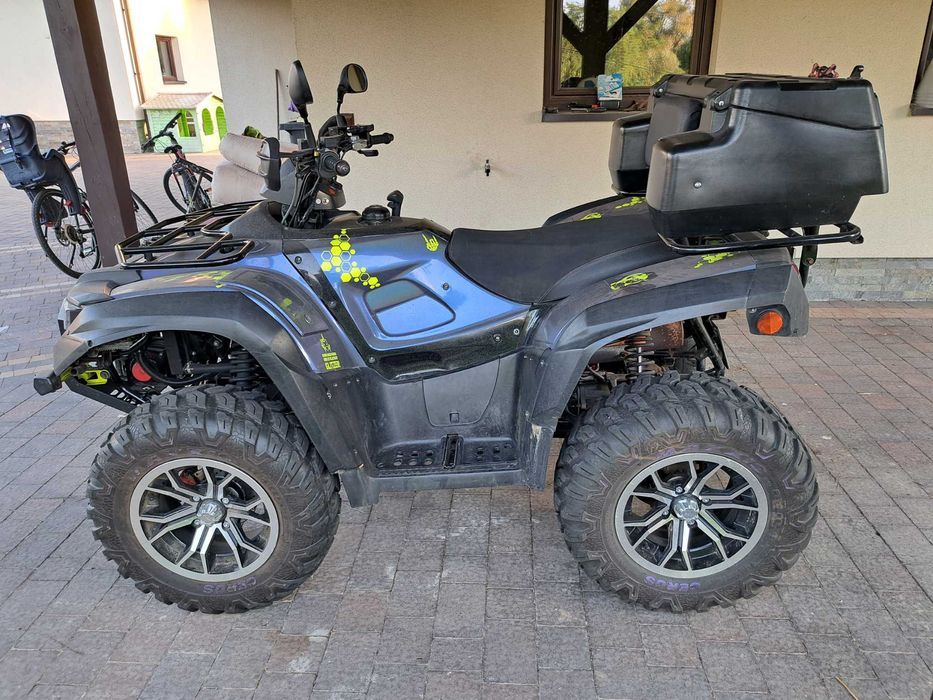 Quad TGB Blade 550 jak 600 4x4 EFI Kufer wciagarka n. model LED zarej