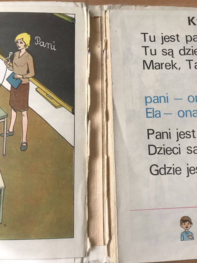 Czytam i mowię podręcznik elementarz głuchoniemi litery nauka czytania