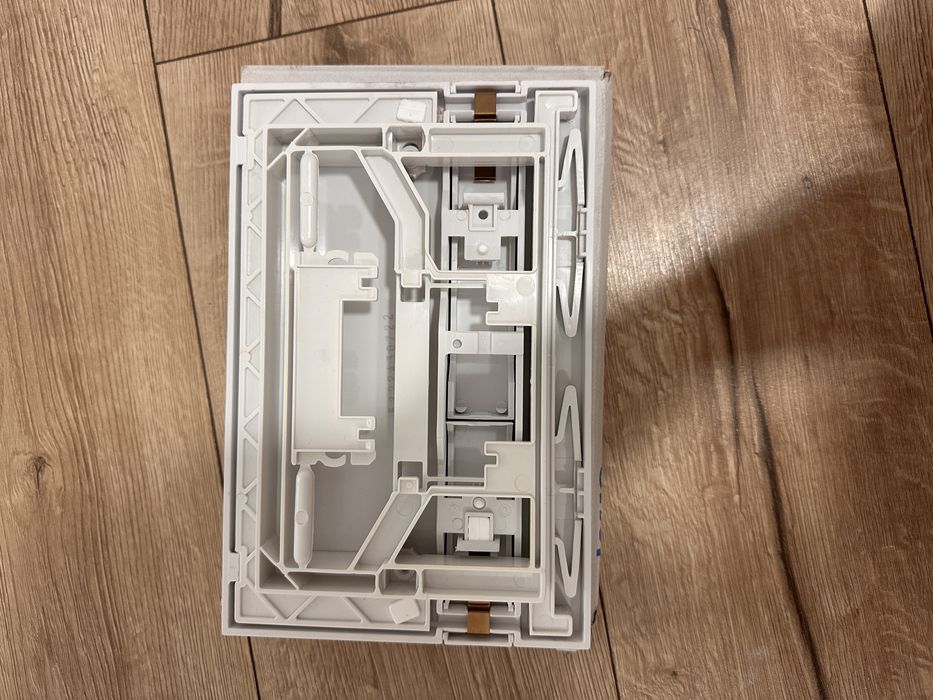 Przycisk spłukujący jomo werit biały mat