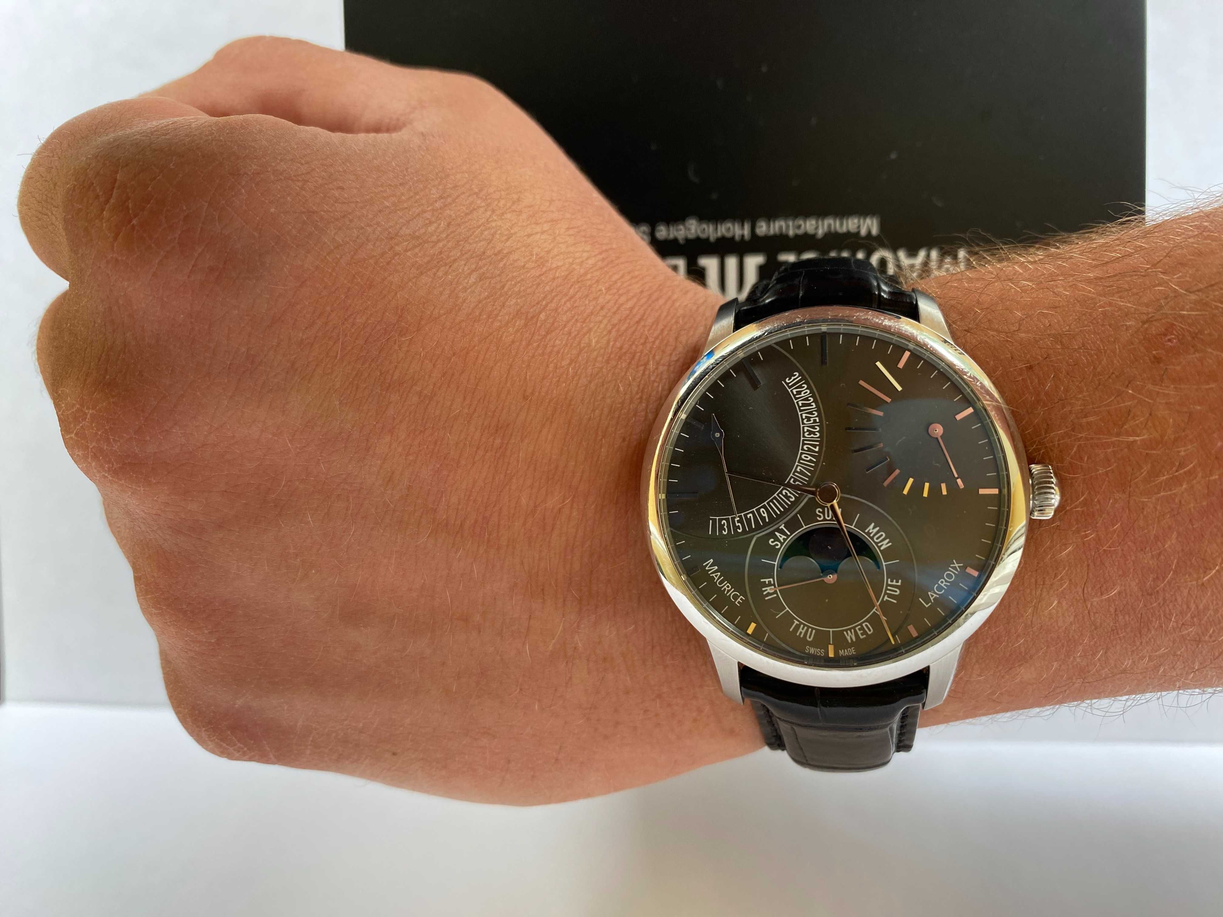 Nowy zegarek Maurice Lacroix Masterpiece LUNE RETROGRADE MP6528