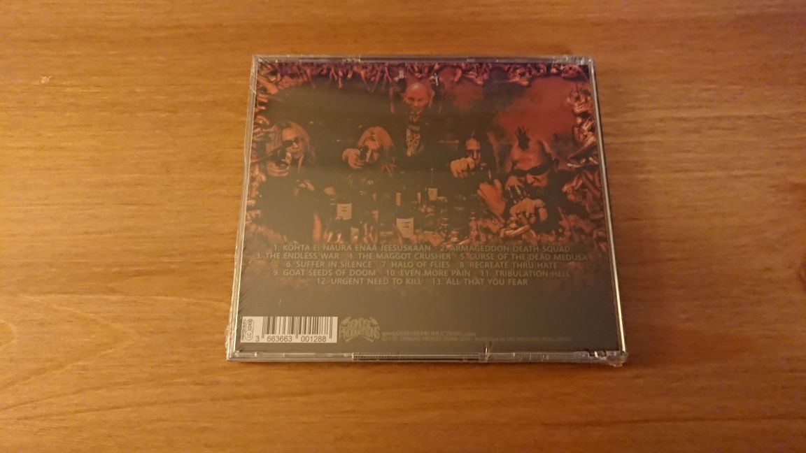 Impaled Nazarene All That You Fear CD *NOWA* Gold 2023 Jewelcase Folia