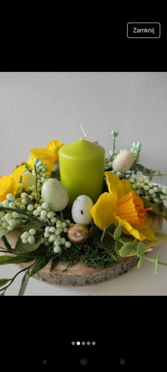 Stroik wielkanocny handmade