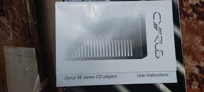 Cyrus CD XT SE+ Hi-End CD Transport!