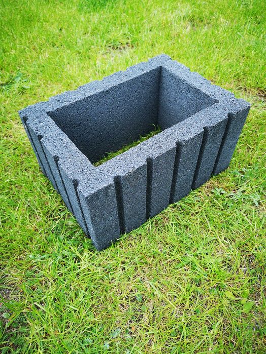 Gazony betonowe 60x40x20h donice ogrodowe donica gazon betonow.Wysyłka