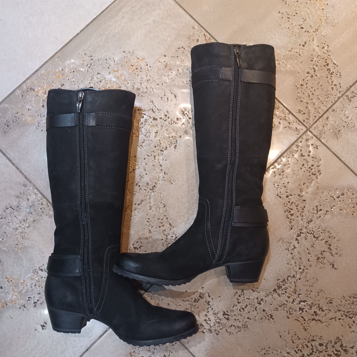 Buty TAMARIS skórzane jak nowe 39/-70% ceny