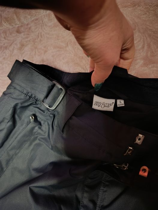 Теплі захисні лижні штани L-XL